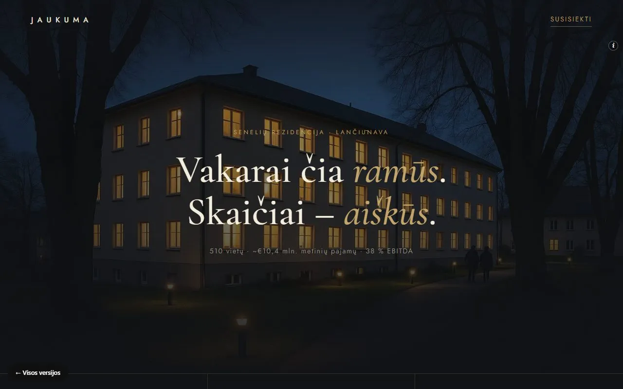 Versija 5 – Vakaras
